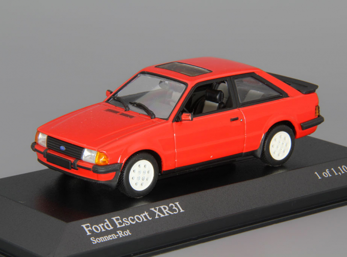 FORD Escort III XR3i (1982), red