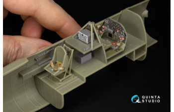 3D Декаль интерьера кабины Vultee Mk.II Vengeance (Dora Wings) (с 3D-печатными деталями)