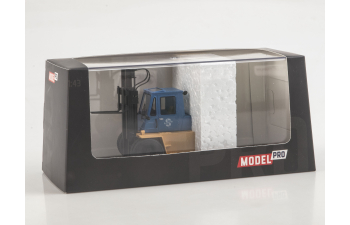 Львовский автопогрузчик АП-4014 (перевыпуск), жёлто-голубой