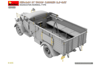 Сборная модель OPEL Blitz Truck 3t Troop Carrier Military (1942)