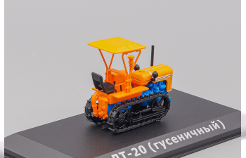 ДТ-20В гусеничный, Тракторы 71, оранжевый / голубой