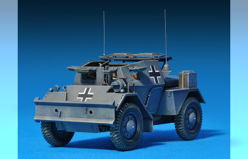 Сборная модель Бронеавтомобиль  DINGO Mk.II SCOUT CAR w/CREW Pz.Kmpf. Mk.I 202(e)