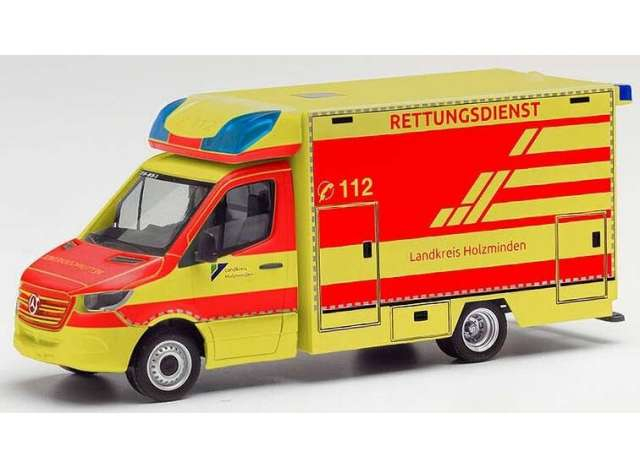 MERCEDES-BENZ Ambulance district Holzminden, yellow / orange