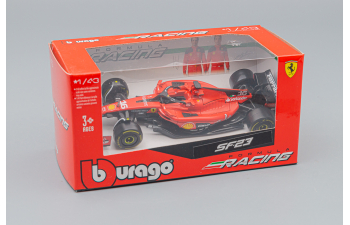 FERRARI F1 Sf-23 Team Scuderia Ferrari №16 Season (2023) Charles Leclerc, Red Black