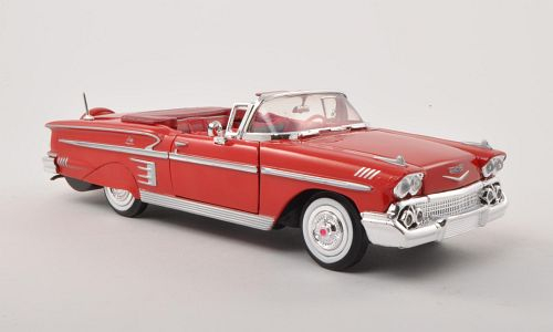 CHEVROLET Impala Convertible (1958), red
