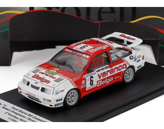 FORD Sierra Rs Cosworth N 6 Rally Antibes 1987 Robert Droogmans - Ronny Joosten, Red White