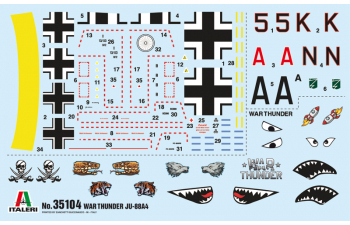 Сборная модель Самолёт JU 88 A-4