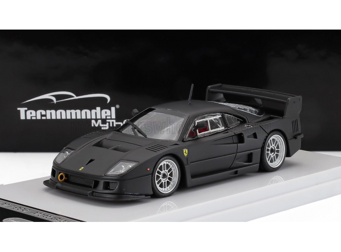 FERRARI F40 Lm Press Version (1996) - Enkei Silver Wheels, Giallo Modena - Yellow