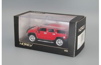 HUMMER H2 SUV (2005), red