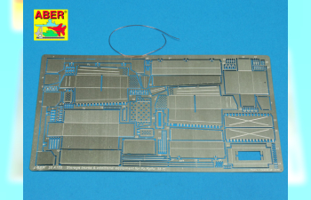 Storage boxes and additional equipment for german tank Pz.Kpfw. 38 (t)