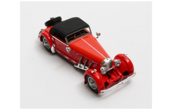 MERCEDES-BENZ 680S Armbruster Roadster #35213 (закрытый) 1932 Red