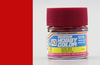 Краска акриловая темно-красный WINE RED,10мл