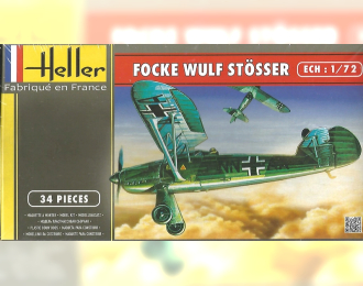 Сборная модель Немецкий истребитель Focke-Wulf Fw 56 Stösser