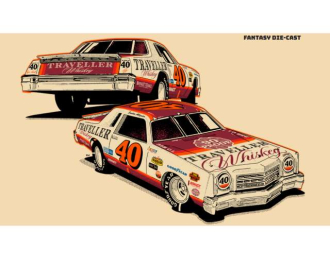 Chevrolet #40 Justin Allgaier *TravellerWhiskey*, various 1978