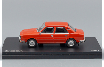 SKODA 105L - 1977 Červená Paprika