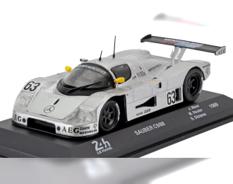 SAUBER Mercedes Benz C9 5.0l Turbo V8 Team Sauber Mercedes №63 Winner 24h Le Mans (1989) Jochen Mass - Manuel Reuter - Stanley Dickens, Silver