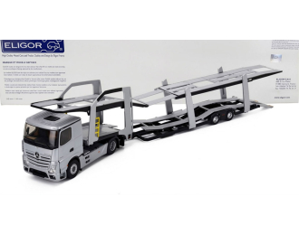 MERCEDES-BENZ Actros 5 1845 Truck Car Transporter (2020) - Exclusive Carmodel - Cars Not Included, Grey Met