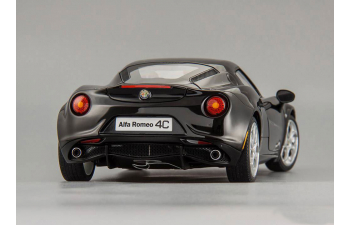 ALFA ROMEO 4C (2013), glossy black