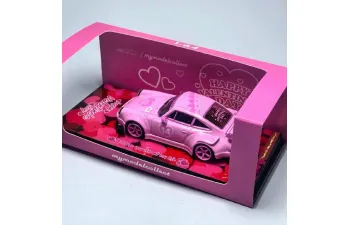 PORSCHE RWB 930 GT High Wing Valentine's Day Edition, pink