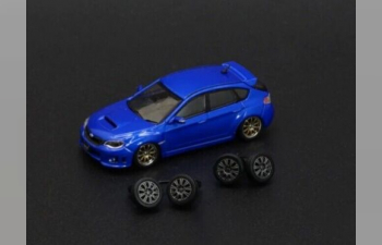 SUBARU Impreza WRX (2009) lhd, blue