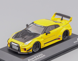 NISSAN Gt-r (r35) Lb Works Silhouette Coupe (2019), yellow / black