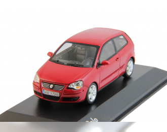 VOLKSWAGEN Polo TDI Facelift (2005), sunset red