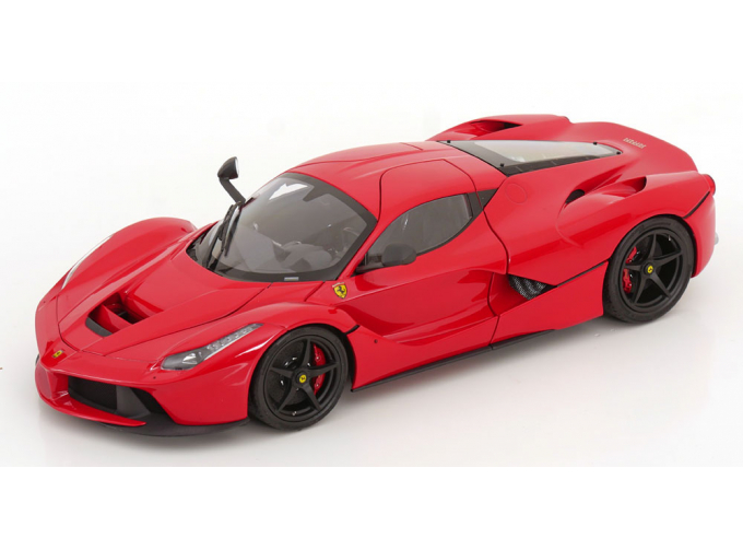 FERRARI Laferrari (2013) - Black Rims, Rosso Corsa Red