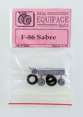 Резиновые колеса F-86 Sabre