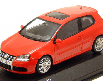 VOLKSWAGEN Golf R32 (2005), red