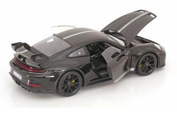 PORSCHE 911 (992) GT3 (2022), black silver