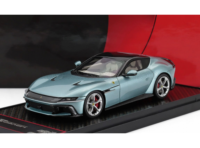 FERRARI 12cilindri V12 830cv Panoramic Roof (2024), Celeste Trevi - Light Blue Met