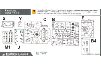 Сборная модель U.S AIR Force Fighter Compact Series:F-20A Tigershark Model Kit