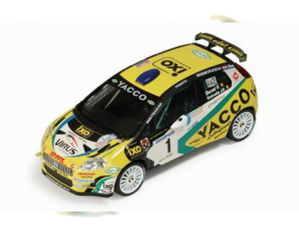 FIAT Punto S2000 1 (YACCO/IXO) F.Duval-J.P.Delemelle Winner Rallye Condroz (special Coffret Box) 2007, желтый