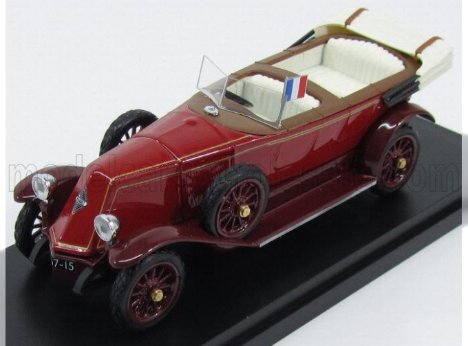 RENAULT 40cv Cabriolet Open Presidential (1925) - Personal Car Gaston Doumergue, 2 Tone Red