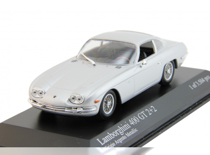 LAMBORGHINI 400 GT 2+2, silver