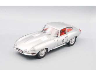JAGUAR E-Type, серебристый, 19 см.