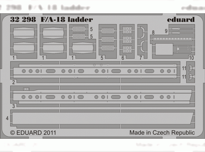 Фототравление для F/A-18 ladder