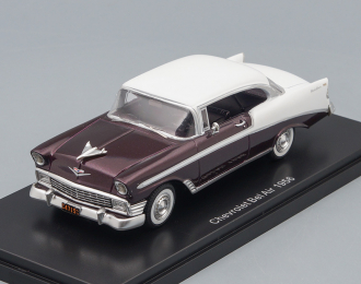 CHEVROLET Bel Air Sport Coupe 1956 White/Metallic Dark Red