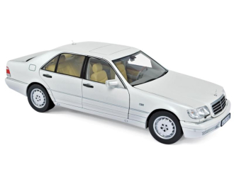 MERCEDES-BENZ S320 (W140) 1997 White Metallic