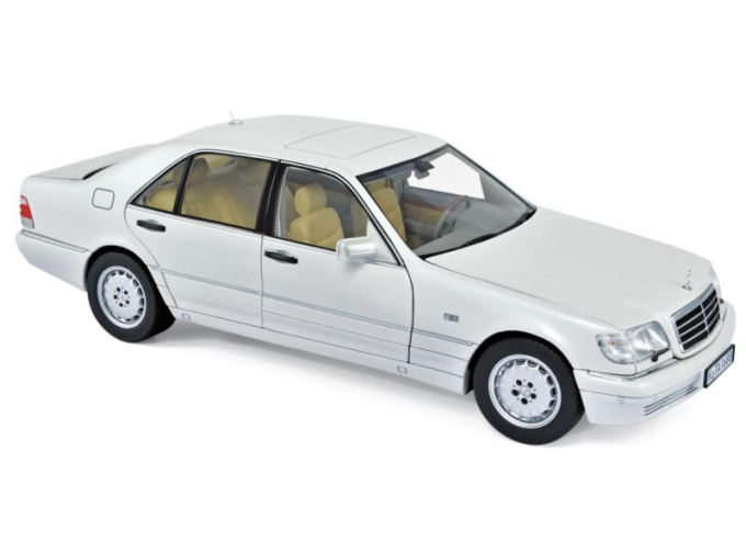 MERCEDES-BENZ S320 (W140) 1997 White Metallic