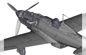 Сборная модель MACCHI Mc.202 Folgore Airplane Wwii Italia Military (decal Per 8 Versioni) 1940