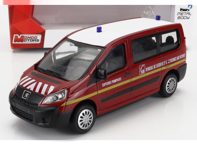 PEUGEOT Expert Minibus Sapeurs Pompiers 2007, Red White