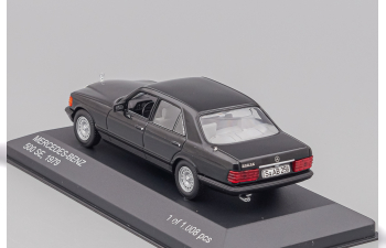MERCEDES-BENZ 500 SE W126 (1979), metallic black
