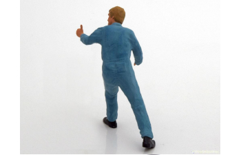 FIGUR Mechaniker, blue