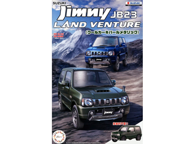 Сборная модель Jimny JB23 (Rand Venture/Cool Khaki Pearl Metallic)