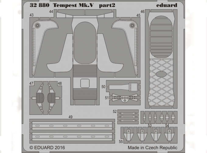 Фототравление для Tempest Mk. V