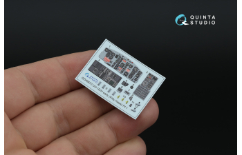 3D Декаль интерьера кабины UH-1D early/UH-1H early (Kitty Hawk)