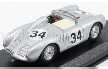 PORSCHE 550rs Spider №33 24h Le Mans (1957) Storez - Crawford, Silver