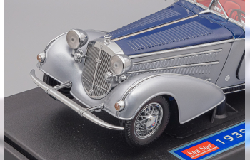 HORCH 855 Roadster (1939), silver/blue