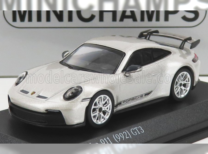 PORSCHE 911 992 Gt3 Coupe 2021, Silver